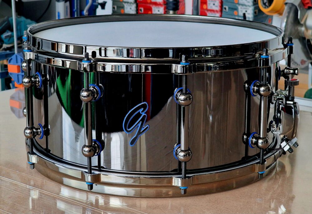 14x6.5" Black Nickel over Brass Snare