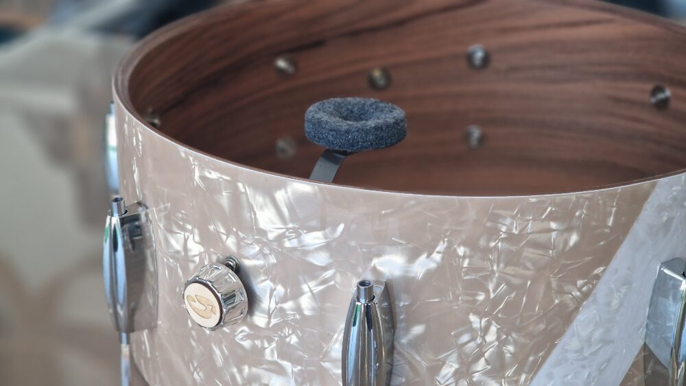 14x6" Vintage Series Walnut Pearl Snare - Image 3
