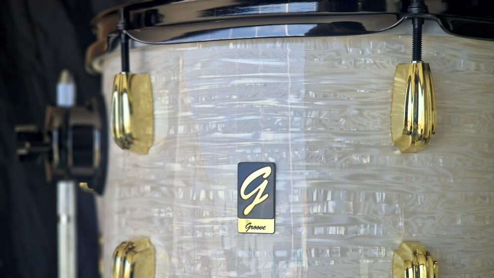 White Onyx over Maple Drums 20",8,10,12,14,16" - Image 11