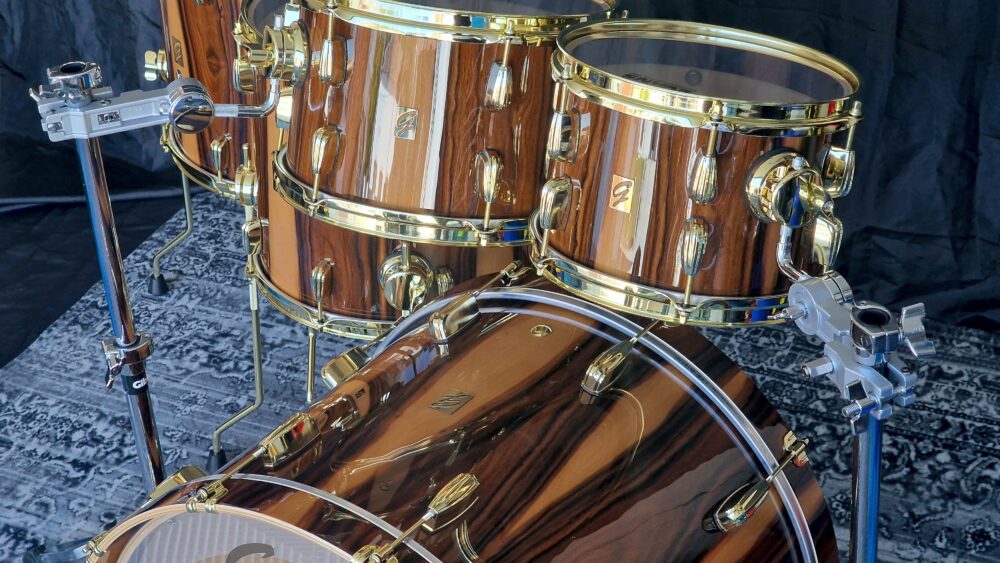 Santos Rosewood over Maple w/re-rings - Image 4