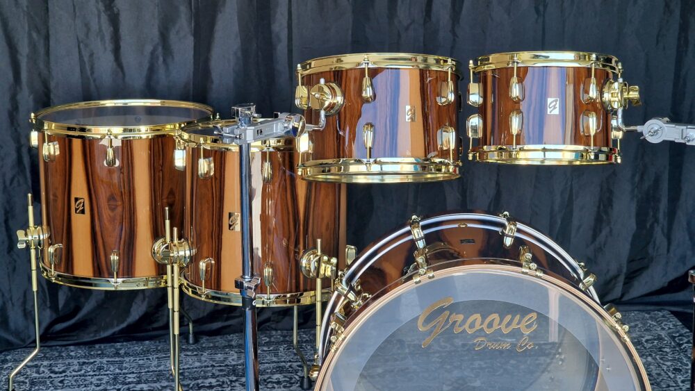 Santos Rosewood over Maple w/re-rings