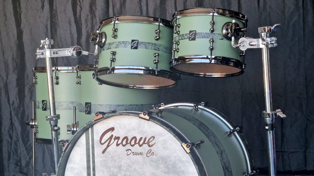 Ultra Matte Dark Green over Cherry Shells - Image 2