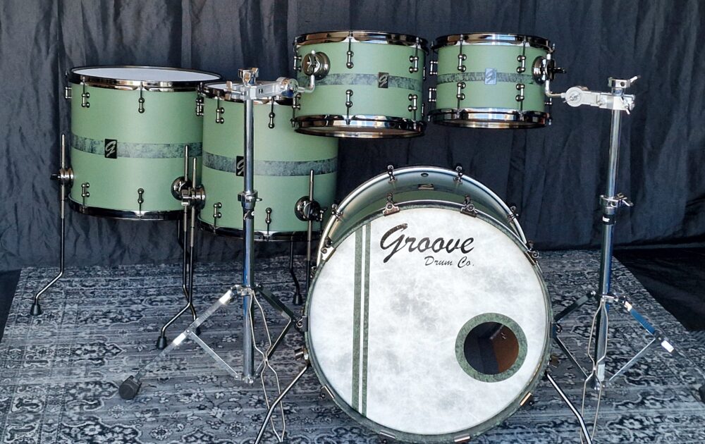 Ultra Matte Dark Green over Cherry Shells - Image 3
