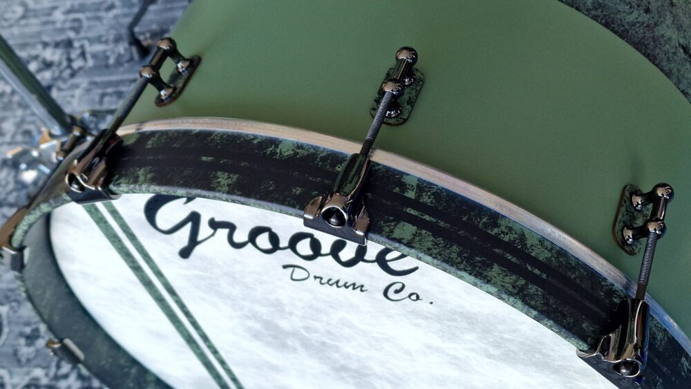 Ultra Matte Dark Green over Cherry Shells - Image 6
