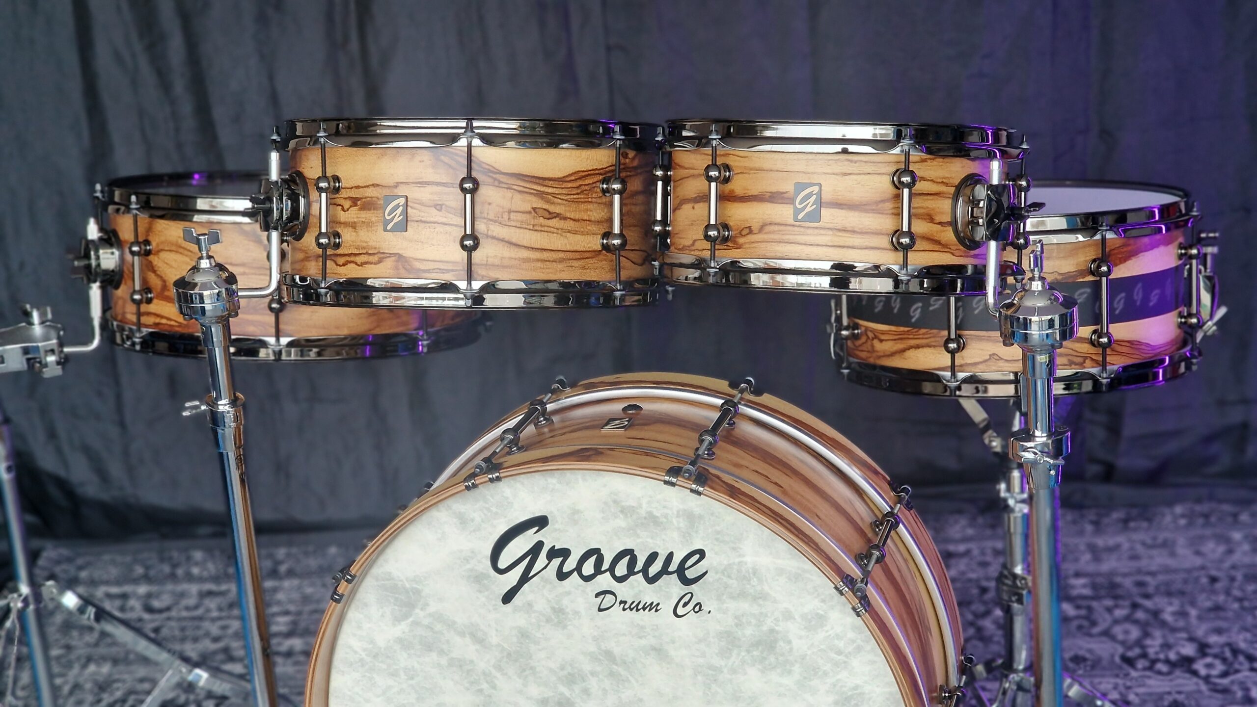 Chenchen over Walnut Double Pancake Drums - Image 2