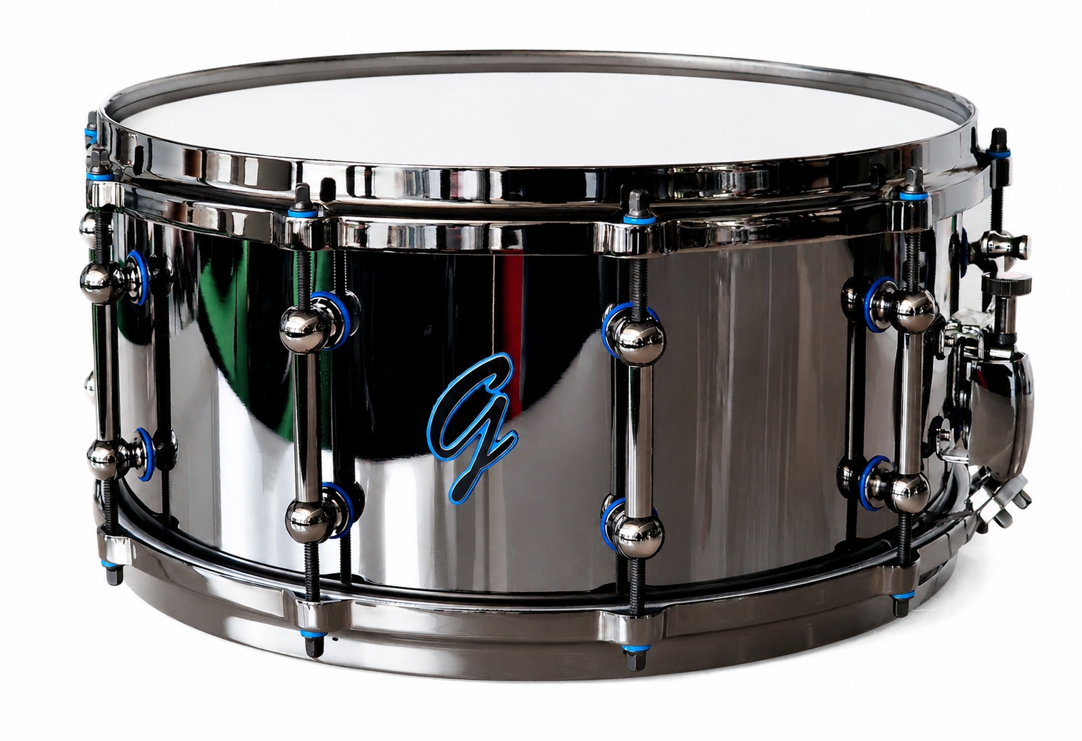 14x6.5" Black Nickel over Brass Snare