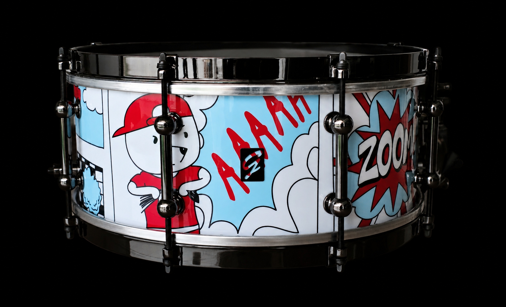 14x6" Pear Cartoon Snare Drum