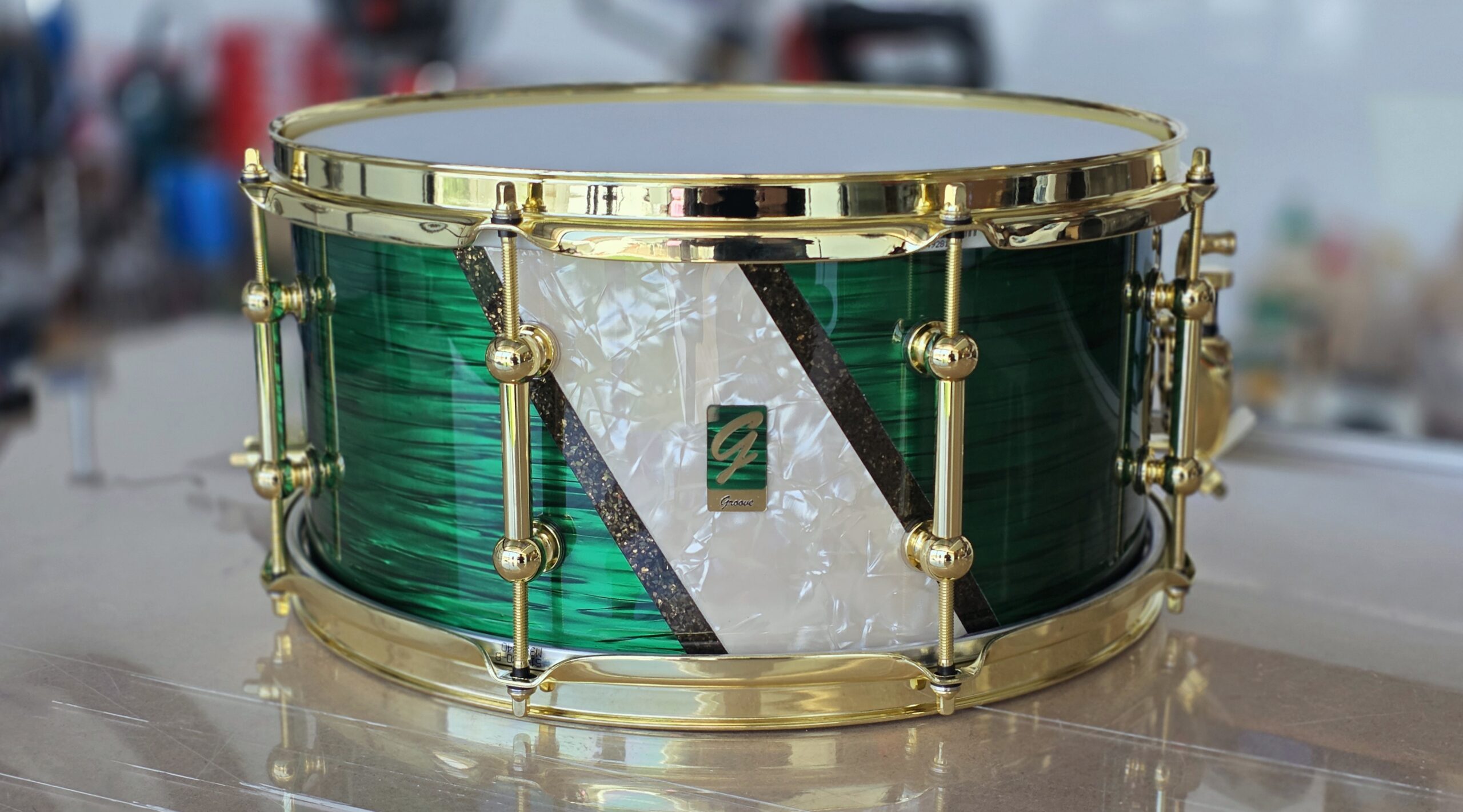 14x7" Birch Green Ripple Snare