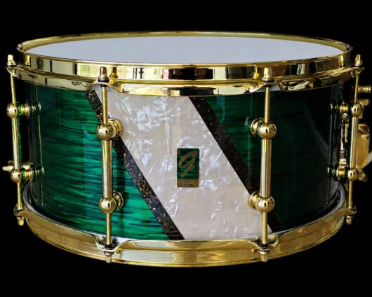 Featured image for “14x7" Birch Green Ripple Snare”