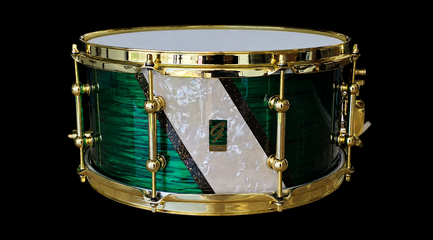 14x7" Birch Green Ripple Snare