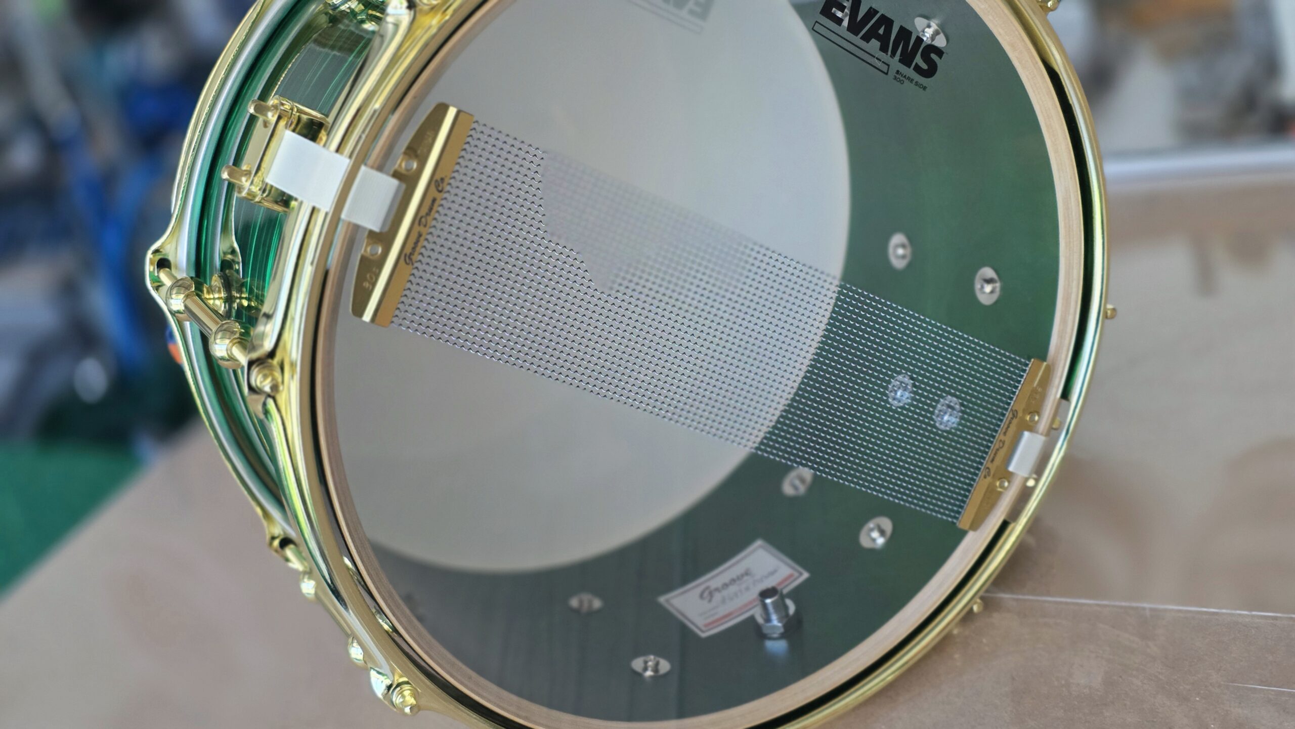 14x7" Birch Green Ripple Snare - Image 6