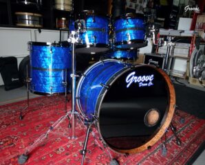 Bubinga - Vintage Blue Pearl