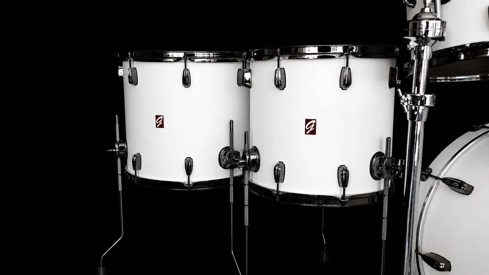 White Satin over Birch Mahogany 20,10,12,14,16" - Image 3