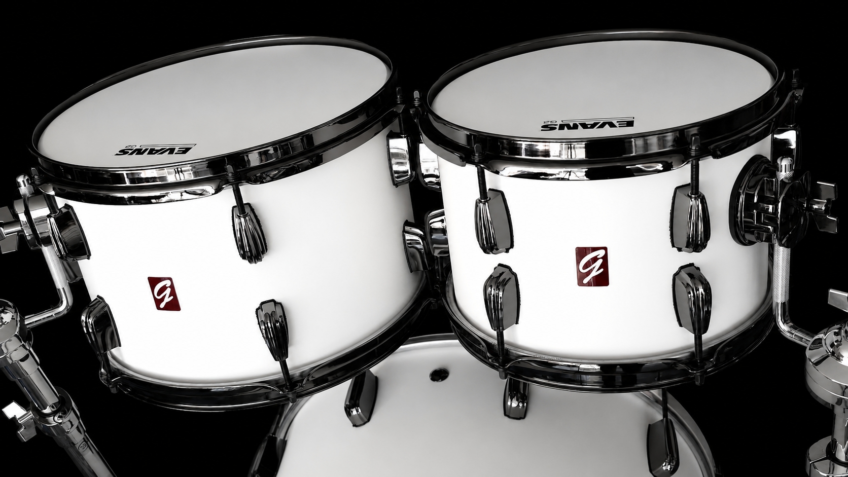 White Satin over Birch Mahogany 20,10,12,14,16" - Image 5